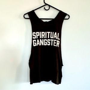 🧘🏻‍♀️Spiritual Gangster Yoga Tank Top Size S